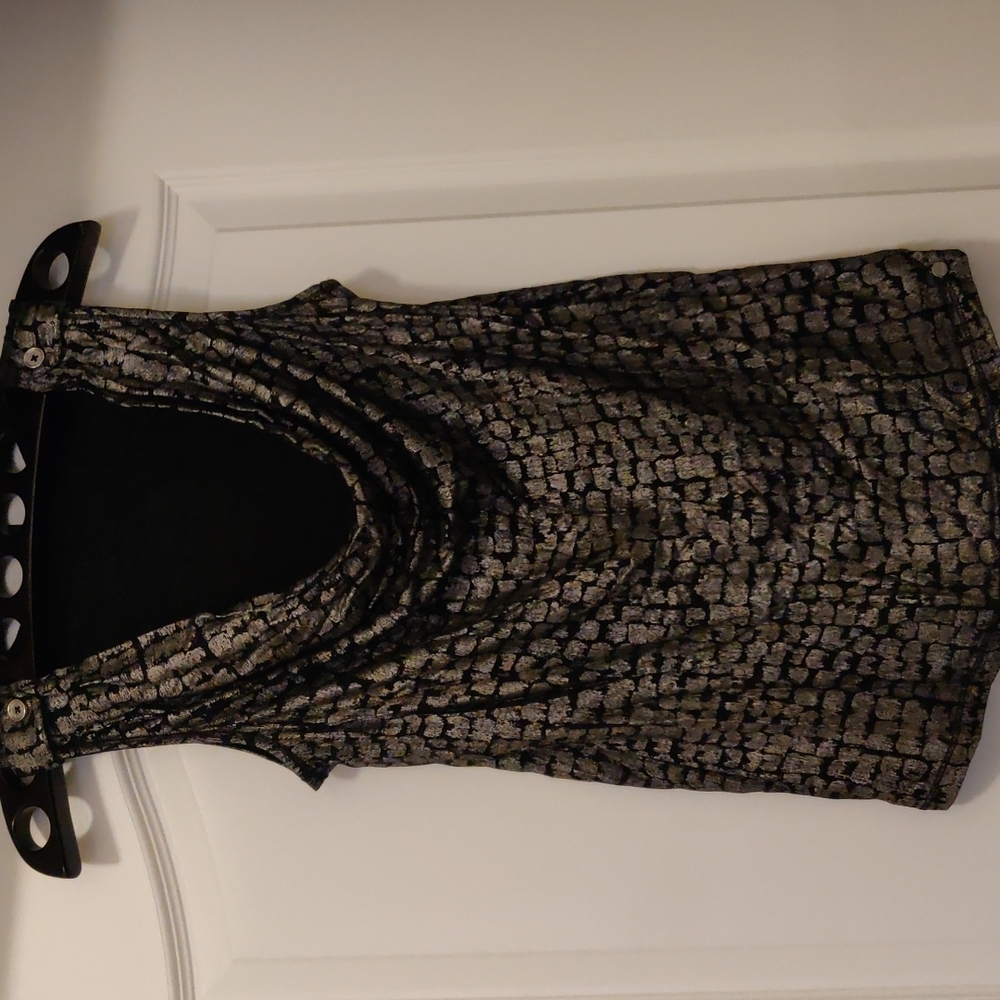 Armani Exchange top with holter neck line. Size M. Brand new.